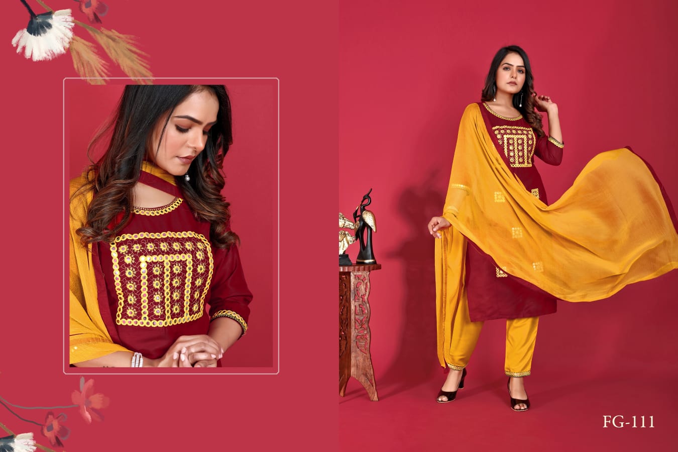 Fg Elise Casual Readymade Salwar Suit Catalog